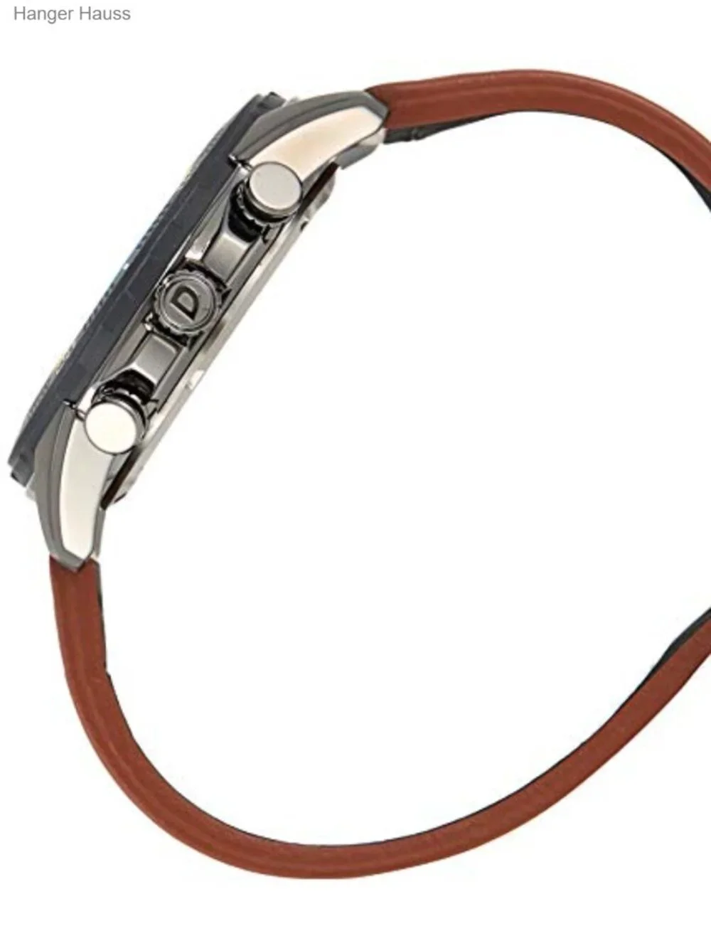 Eco-Drive Brycen Men's Chronograph Watch 45mm Black Ion-Plated Stainless Steel